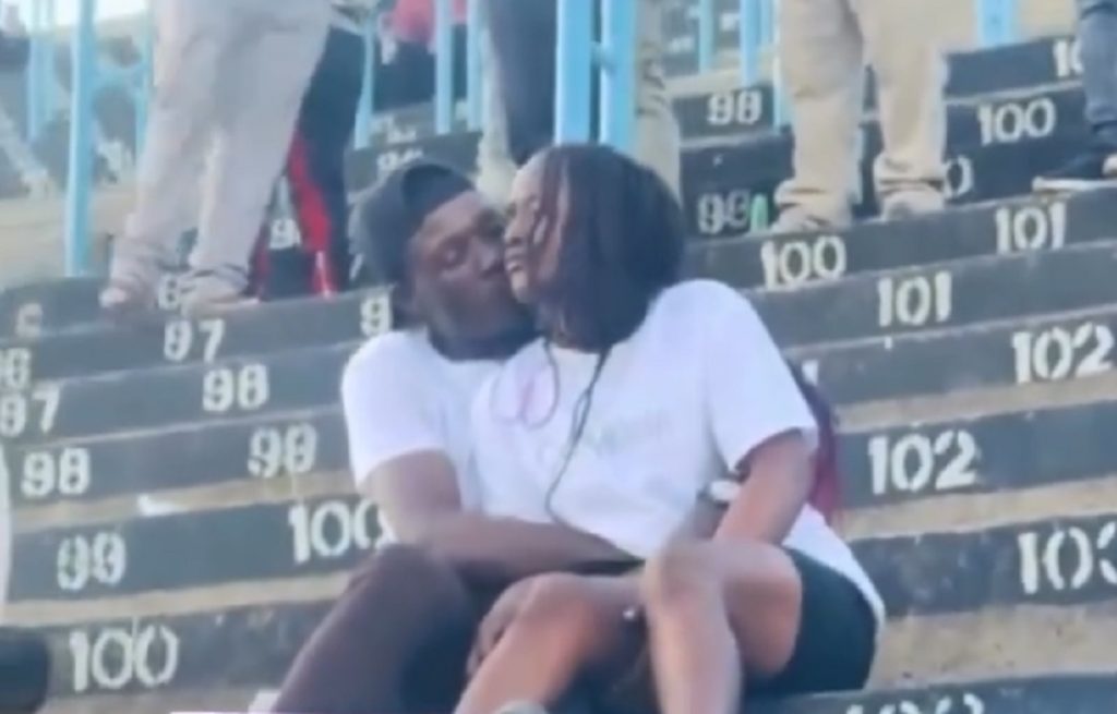 couple Rufaro stadium love