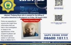 SA Police Launch Manhunt For Zimbabwean Man After He Murders SAPS Officers