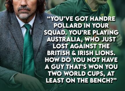 Former Springboks captain questions Rassie Erasmus’ team selection after Australia defeat