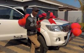 DJ Levels ups the level: Buy his father an expensive new car (video)