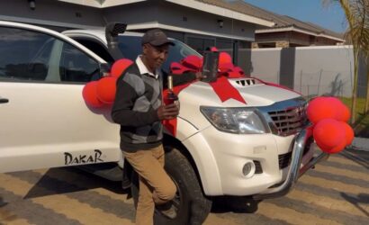 DJ Levels ups the level: Buy his father an expensive new car (video)