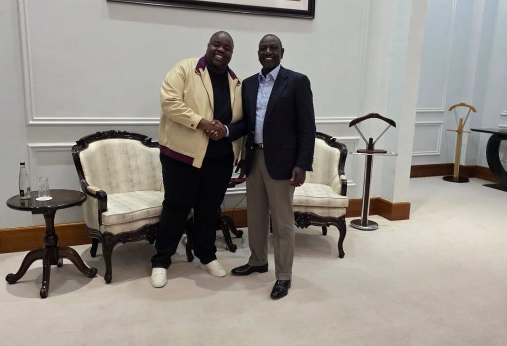 Watch: Zimbabwean businessman splashes cash at the airport in Kenya