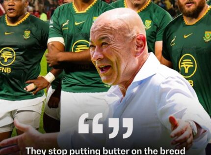‘They stop putting butter on the bread’: Australia legend Eddie Jones laughs at the Springboks