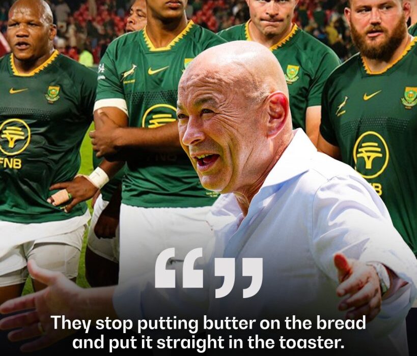 ‘They stop putting butter on the bread’: Australia legend Eddie Jones laughs at the Springboks
