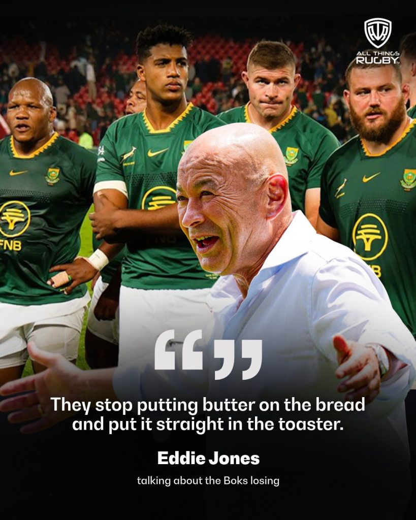 Australia Eddie Jones laugh Springboks