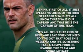 ‘I’ve got that role this weekend’: Jesse Kriel on taking the Springboks captaincy from Siya Kolisi