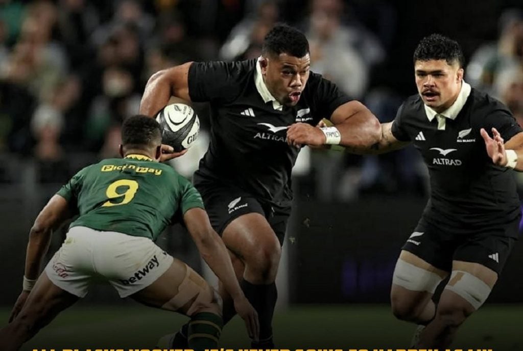 ‘It’s never going to happen again’: All Blacks star on Springboks trick
