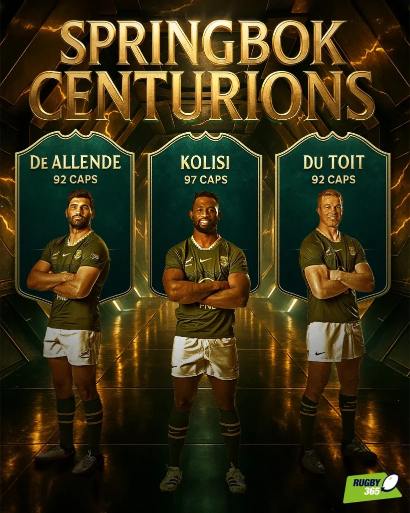 Siya Kolisi Springboks centurion