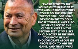 ‘An older boxer in the ring’: Eddie Jones on the Springboks ageing team