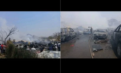 Over 50 Cars Destroyed as Fire Sweeps Through Garage in Mutare