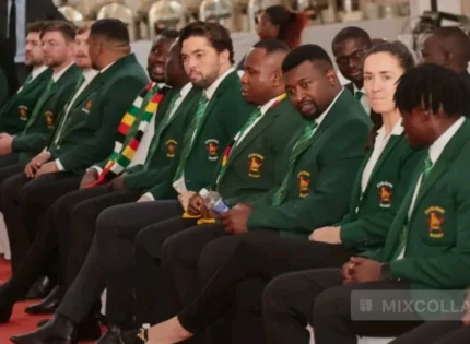In Pictures: President Mnangagwa Hosts Sables After Historic 2027 Rugby World Cup Qualification