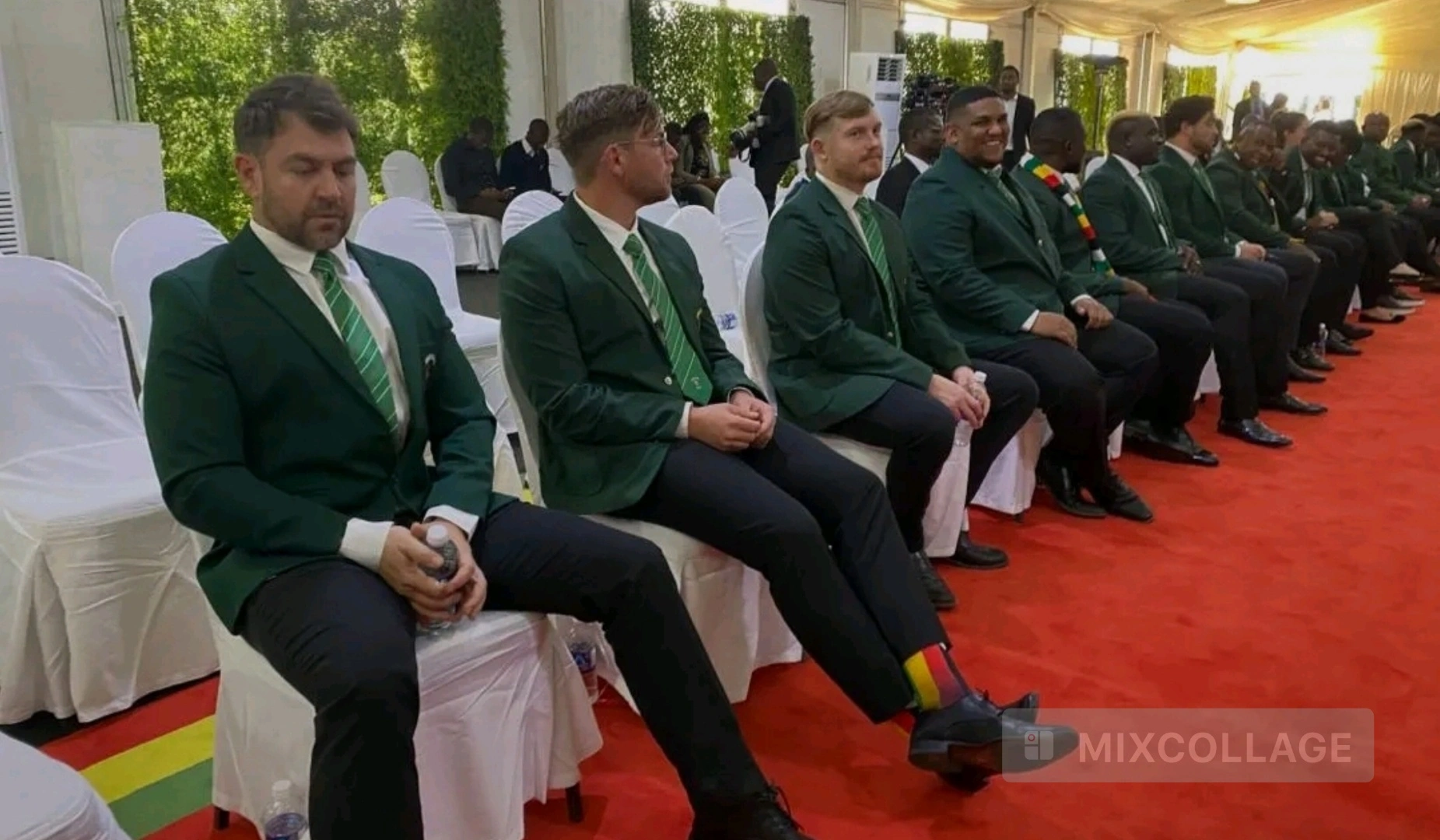 President Mnangagwa Hosts Sables After Historic World Cup Qualification 