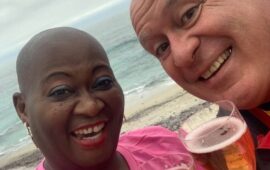 Black label: Mama Joy’s beer-fueled dance moves go viral (video)