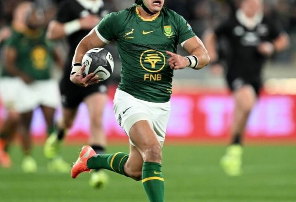 Welcome daddy: Springboks star Cheslin Kolbe’s kids throw a blast after All Blacks showdown (video)