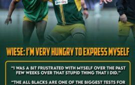 Springboks star Jasper Wiese addresses his ‘stupid error’ against the All Blacks