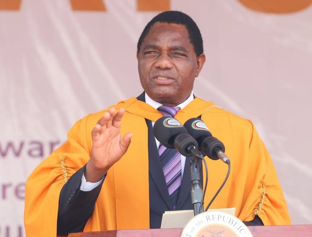 Hakainde Hichilema daughter graduate