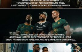 ‘He’s a great father’: All Blacks’ Ardie Savea praises Springboks captain Siya Kolisi