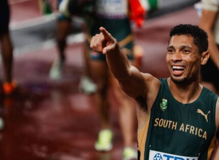 ‘Ending my season with a smile’: Wayde van Niekerk says goodbye after Japan heroics