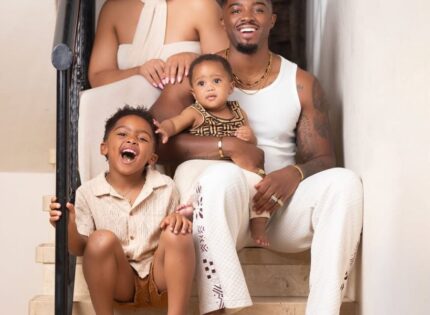 In pictures: Tino Chinyani and Simz Ngema finally shows their baby’s face