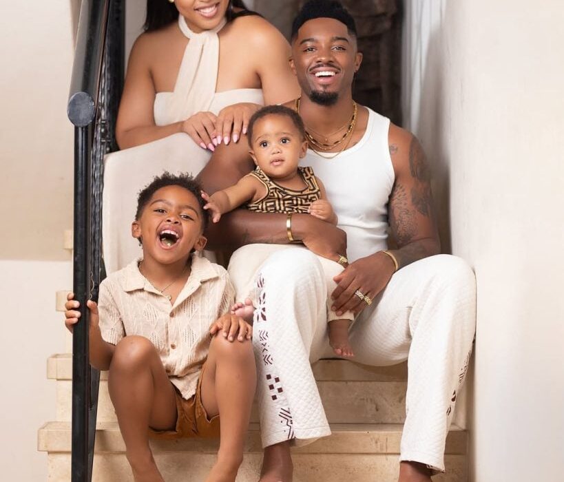 In pictures: Tino Chinyani and Simz Ngema finally shows their baby’s face