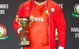 Benni McCarthy wins a special award in Kenya