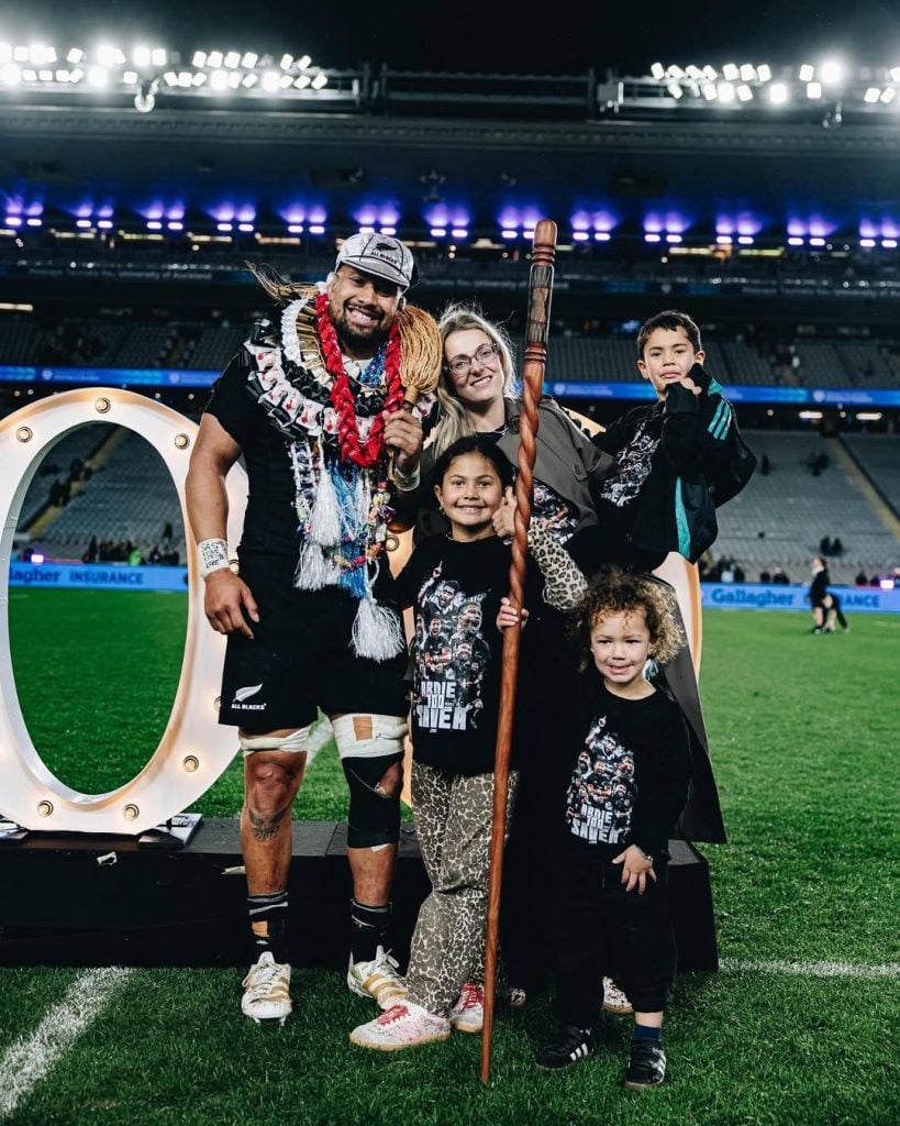 All Blacks Ardie Savea mother dance