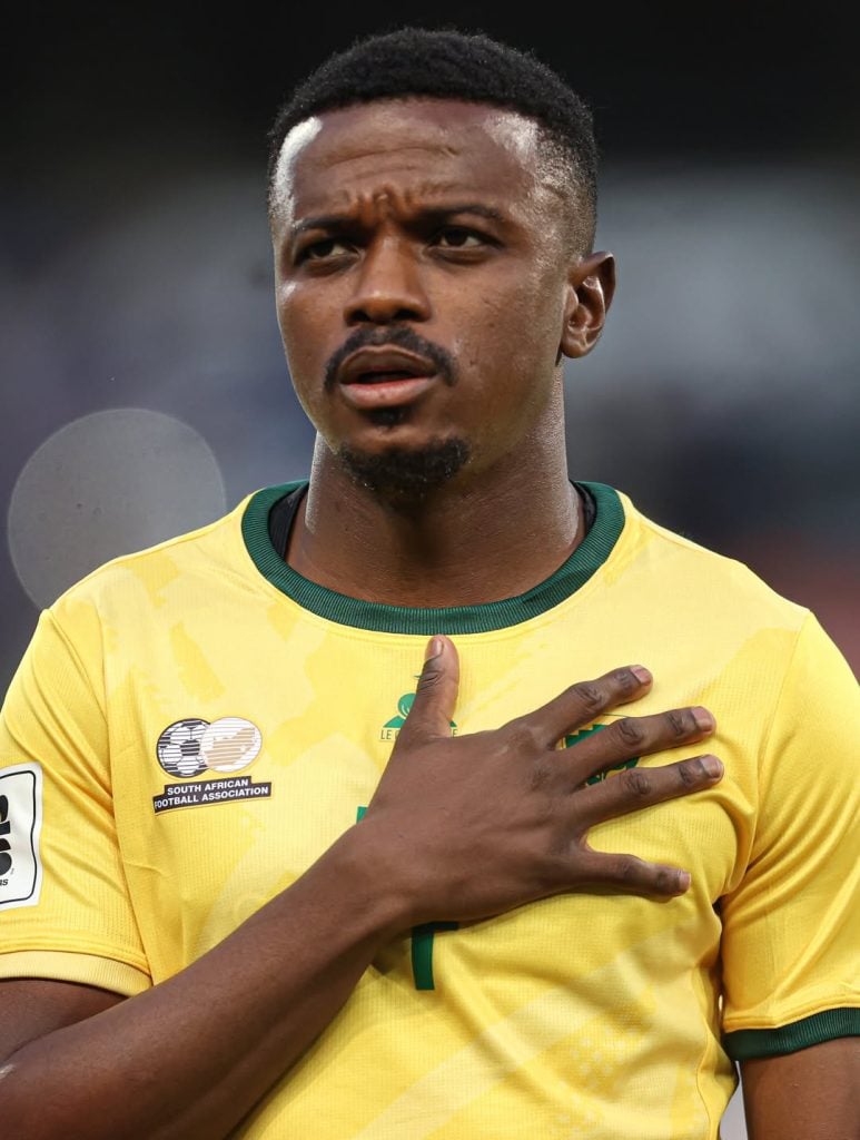 Teboho Mokoena tears Bafana Wold Cup