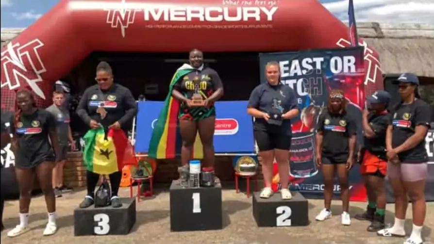 Zimbabwean Strongwoman Chido Maenzanise Crowned Africa's Strongest, Eyes World Title