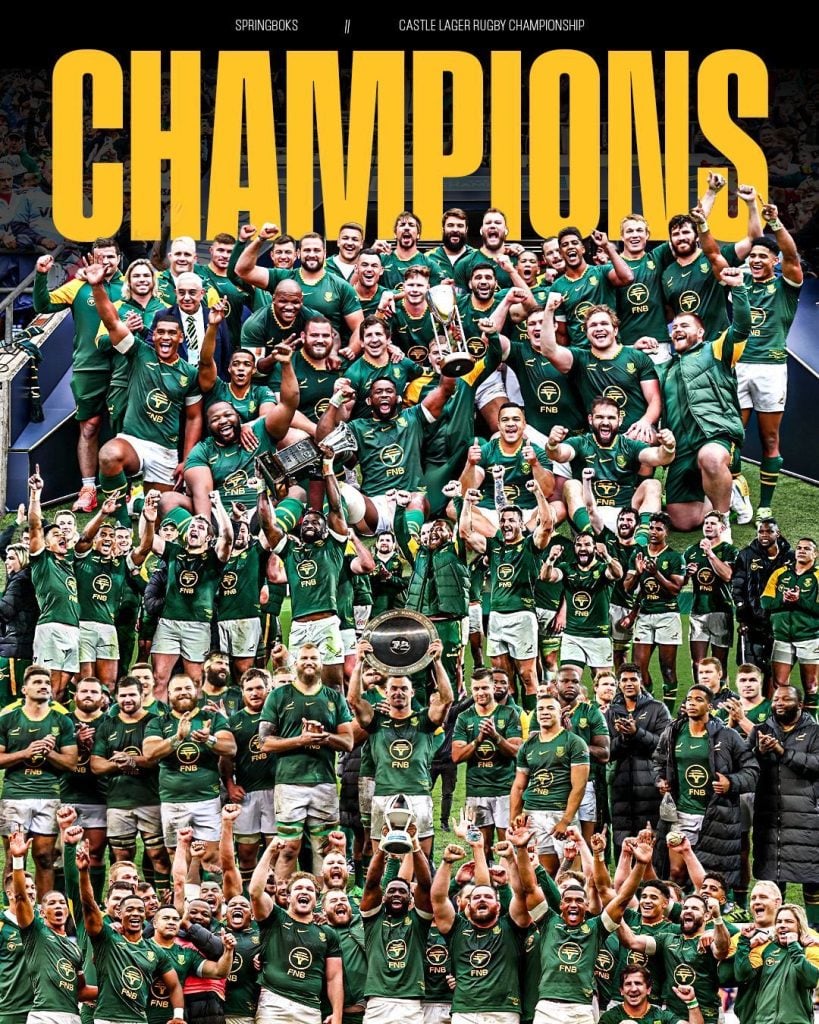 Springboks Rassie Erasmus special letter