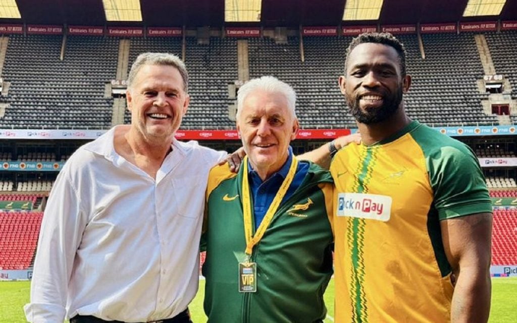 Bafana Hugo Broos table dance