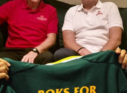 Boks for Bafana: Hugo Broos and Rassie Erasmus’ cold pic goes viral