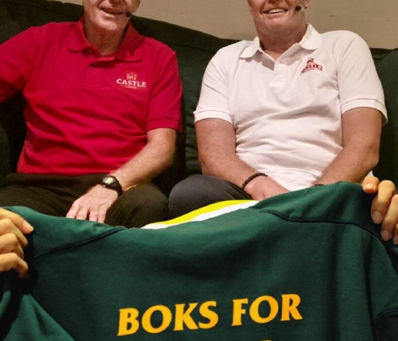 Boks for Bafana: Hugo Broos and Rassie Erasmus’ cold pic goes viral