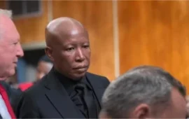 EFF’s Julius Malema Found Guilty For Firing Gun At Public Event