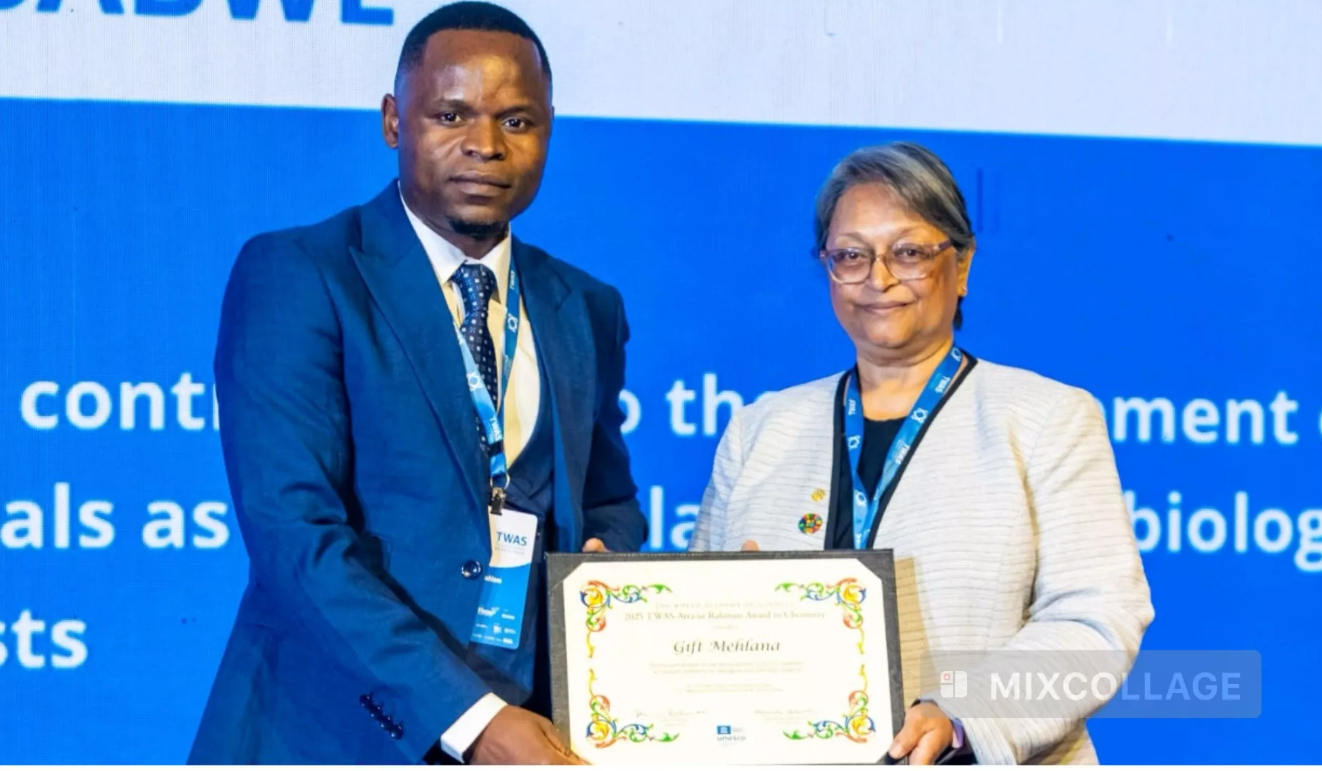 Zimbabwean Scientist Wins Prestigious International Chemistry Award