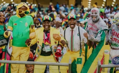 Zimbabweans Celebrate After Warriors Hold South Africa to a 0–0 Draw in World Cup Qualifier