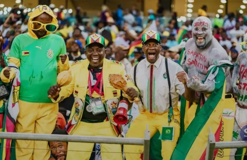 Zimbabweans Celebrate After Warriors Hold South Africa to a 0–0 Draw in World Cup Qualifier