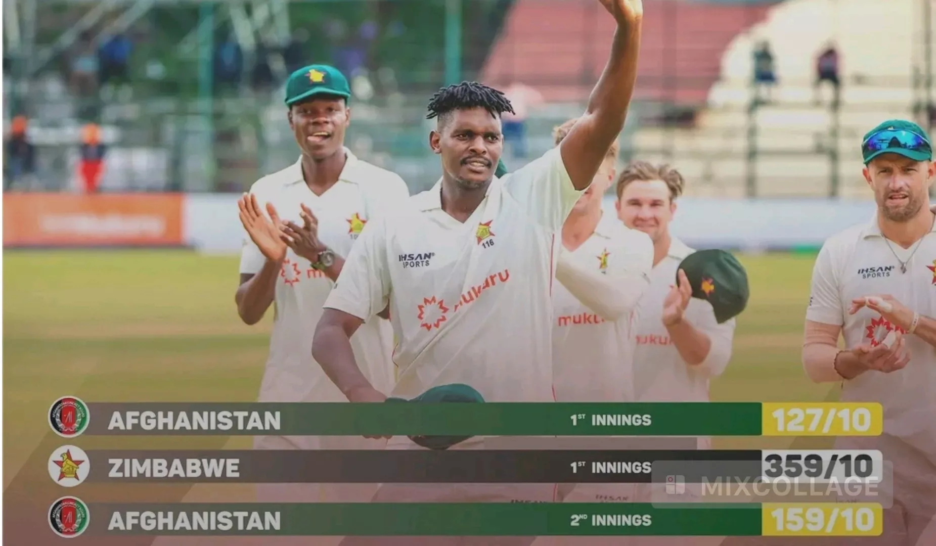 Zimbabwe Crush Afghanistan to Claim First Home Test Win in 12 Years