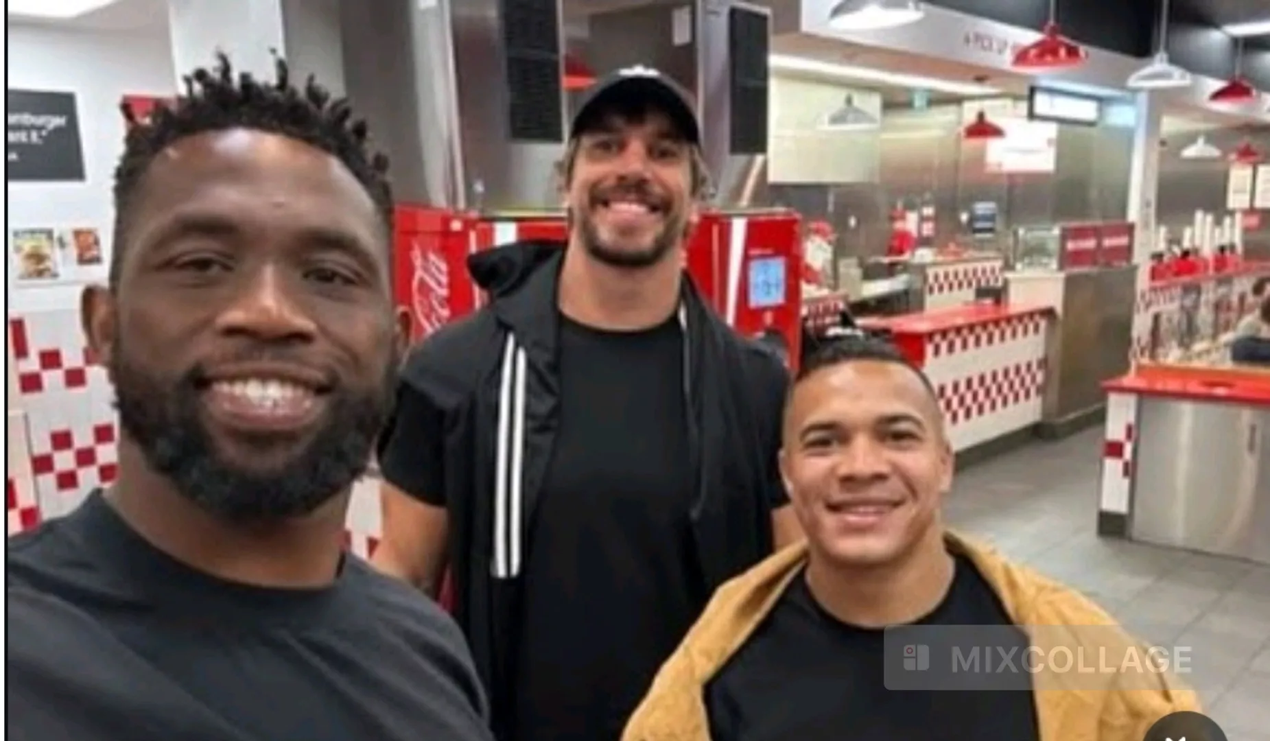 Siya Kolisi Pokes Fun at Cheslin Kolbe's Height