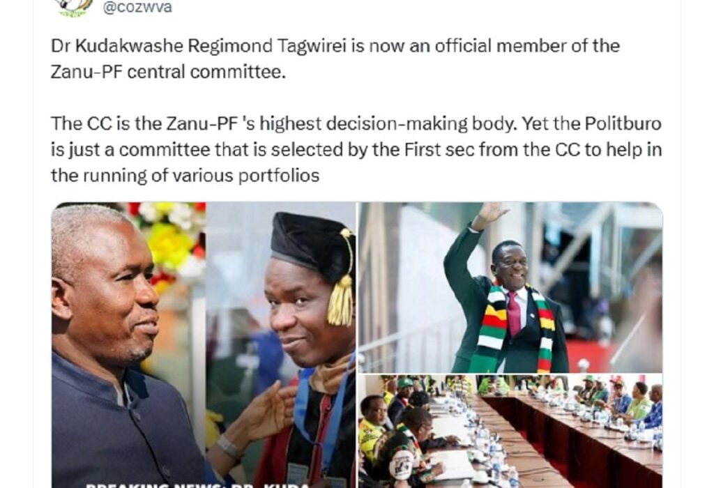 From business to politics: Kuda Tagwirei secures a powerful seat in ZANU-PF’s Central Committee