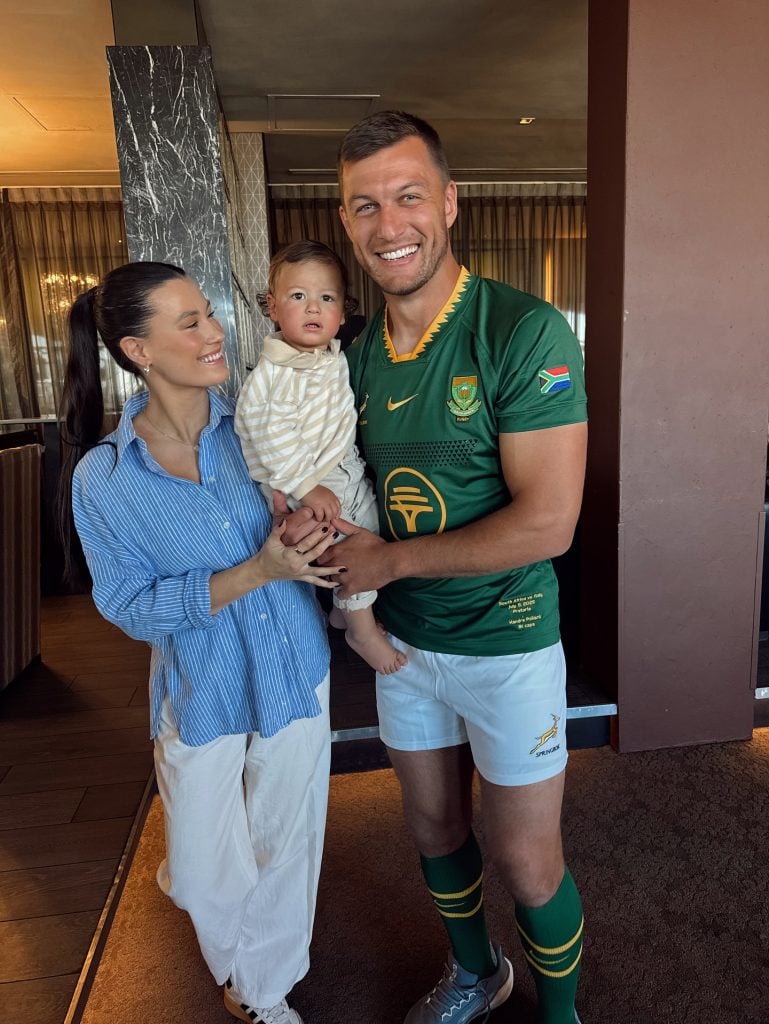 Springboks Handre Pollard wife mega deal