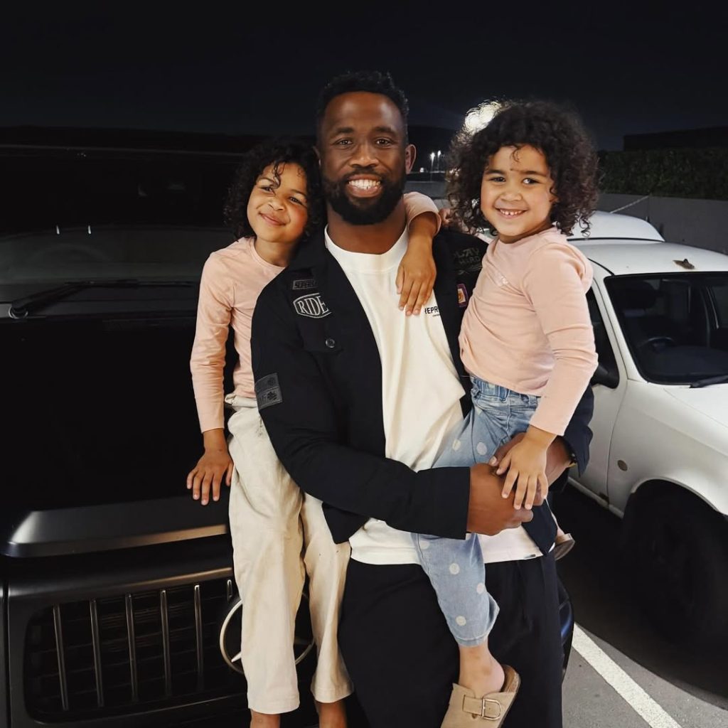 Siya Kolisi Springboks JP Piertersen family
