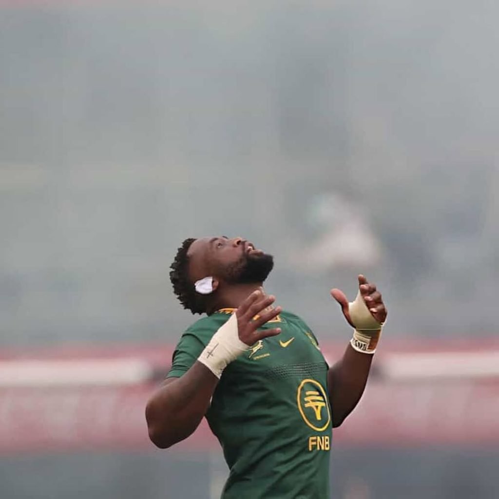 Rassie Erasmus Siya Kolisi Springboks Test