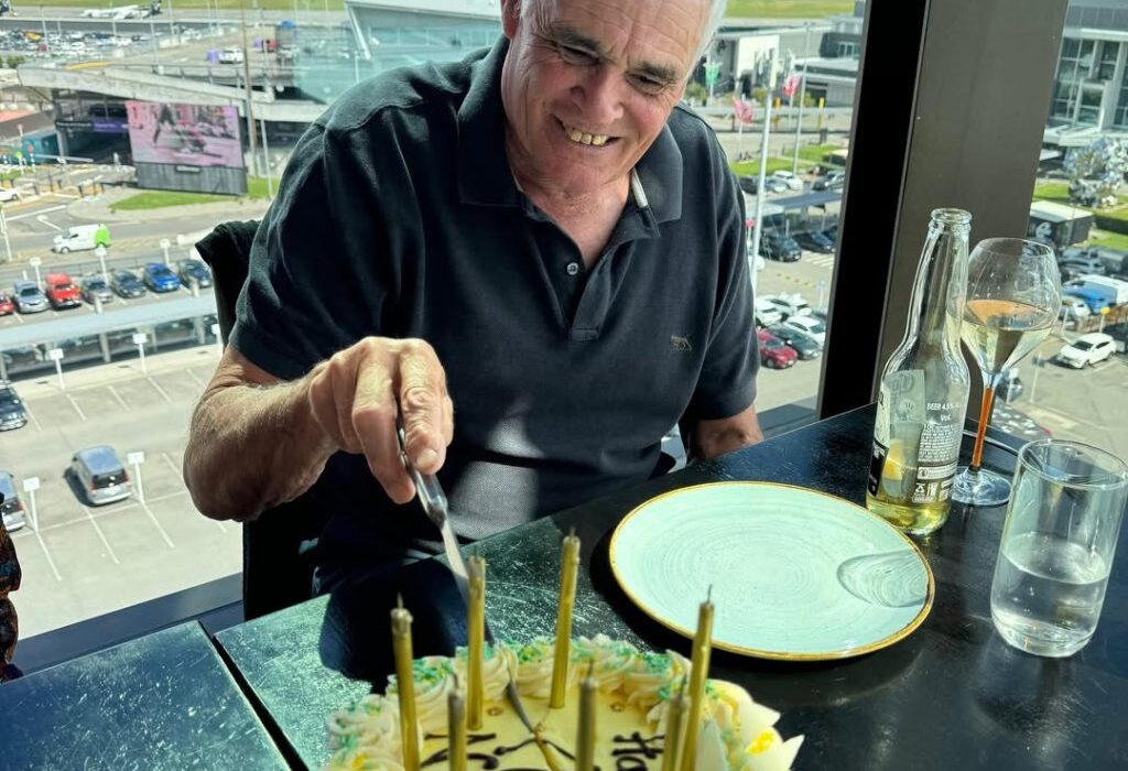 ‘A very special man’: All Blacks legend Dan Carter celebrates his father’s 70th birthday (pictures)