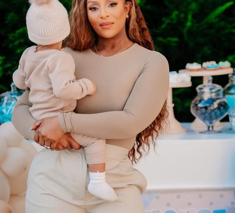 Pictures: Jessica Nkosi celebrates her baby boy’s birthday