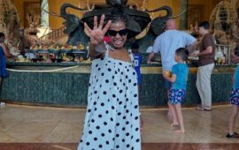 Zenande Mfenyana celebrates her birthday (pictures)