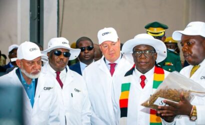 Mnangagwa Opens Africa’s Largest Tobacco Processing Plant
