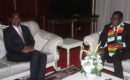 In pictures: Hakainde Hichilema finally visits President Mnangagwa for the first time