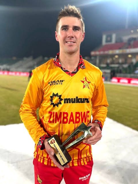 Zim on the rise: Chevrons star moves 36 spots in the ICC T20 bowling rankings