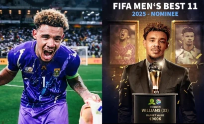 Ronwen Williams Makes FIFPRO World 11 Shortlist After Exceptional Season