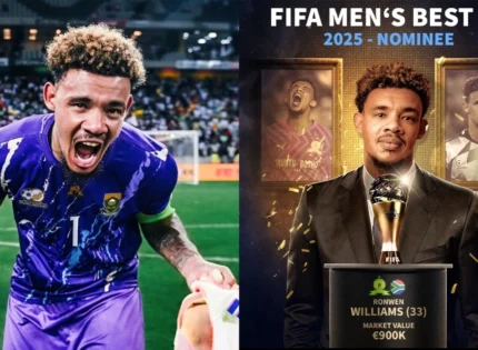Ronwen Williams Makes FIFPRO World 11 Shortlist After Exceptional Season